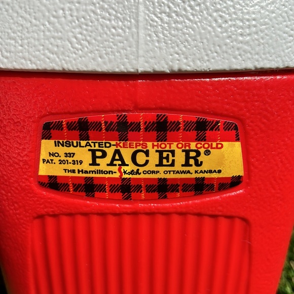 Vintage Picnic Set with Faribault Blanket, Hamilton-Skotch Thermos, and Basket - Picture 9 of 16